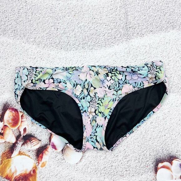 Victoria’s Secret floral bikini bottoms L - Picture 2 of 6